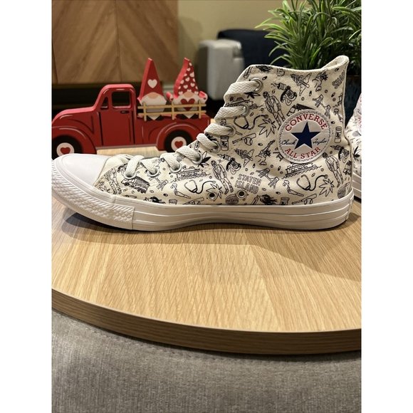"King of Staten Island" Chuck Taylors New Mens Sz 8 Womens 10 Pete Davidson Rare - Picture 7 of 11